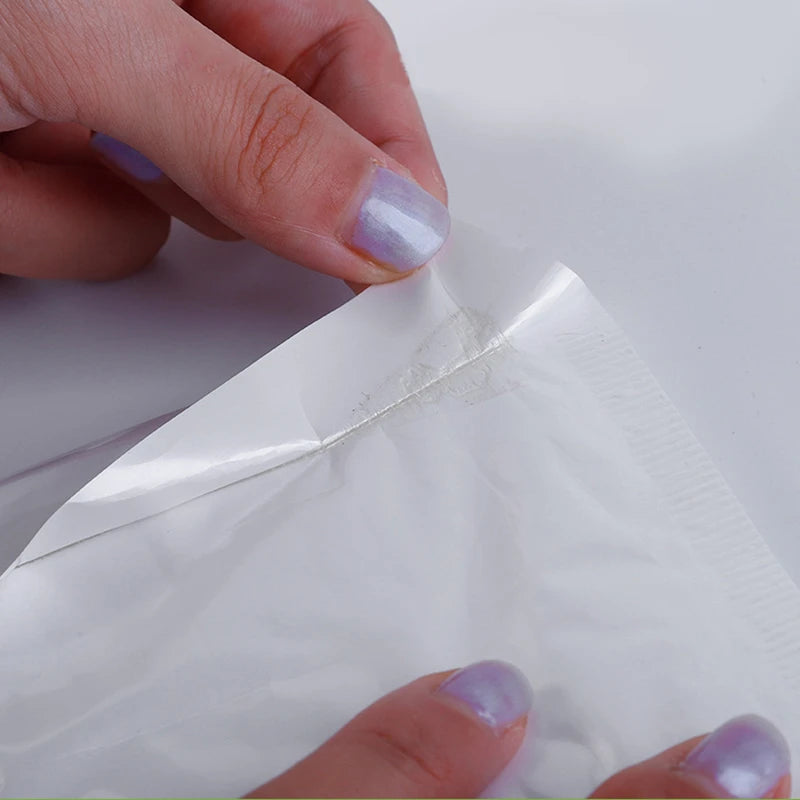 50Pcs Bubble Mailers White Poly Bubble Mailer Self Seal Padded Gift Bag Packaging Envelope Bags Book Shipping Package Bag