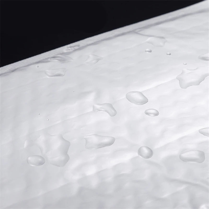 50Pcs Bubble Mailers White Poly Bubble Mailer Self Seal Padded Gift Bag Packaging Envelope Bags Book Shipping Package Bag