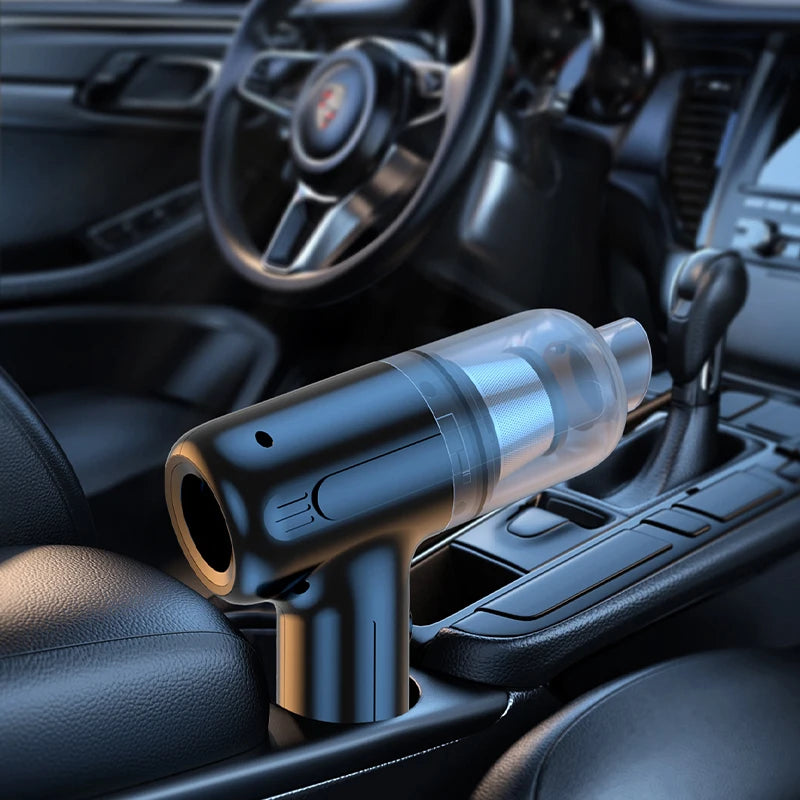 Hot Sale Portable Mini Multifunctional Car Vacuum Cleaner Cordless Handheld REchargeable ABS Battery Wet/Dry Use Car Cleaning