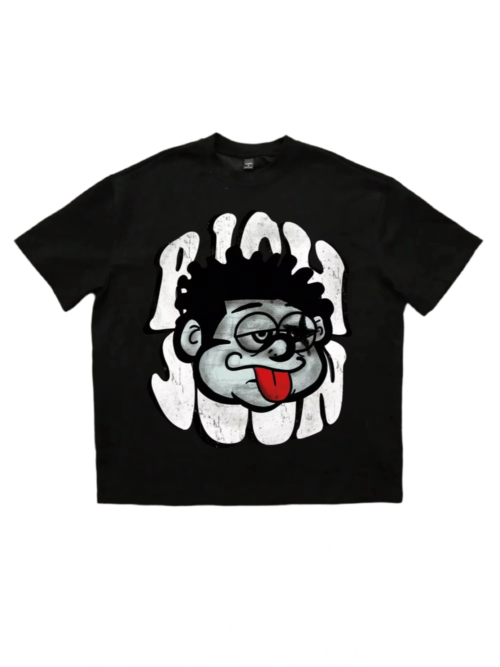 Vintage Funny Face Graphic Tee