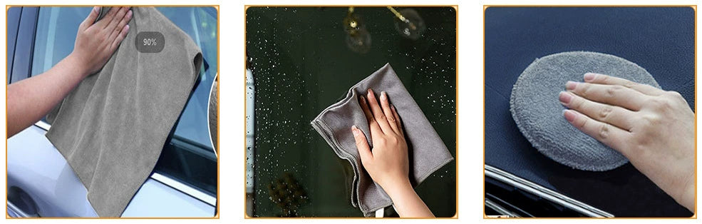 Best Selling Car Washing Suits 9-Piece Car Wash Waterproof Gloves Tire Gap Cleaning Brush Encryption Car Washing Gloves