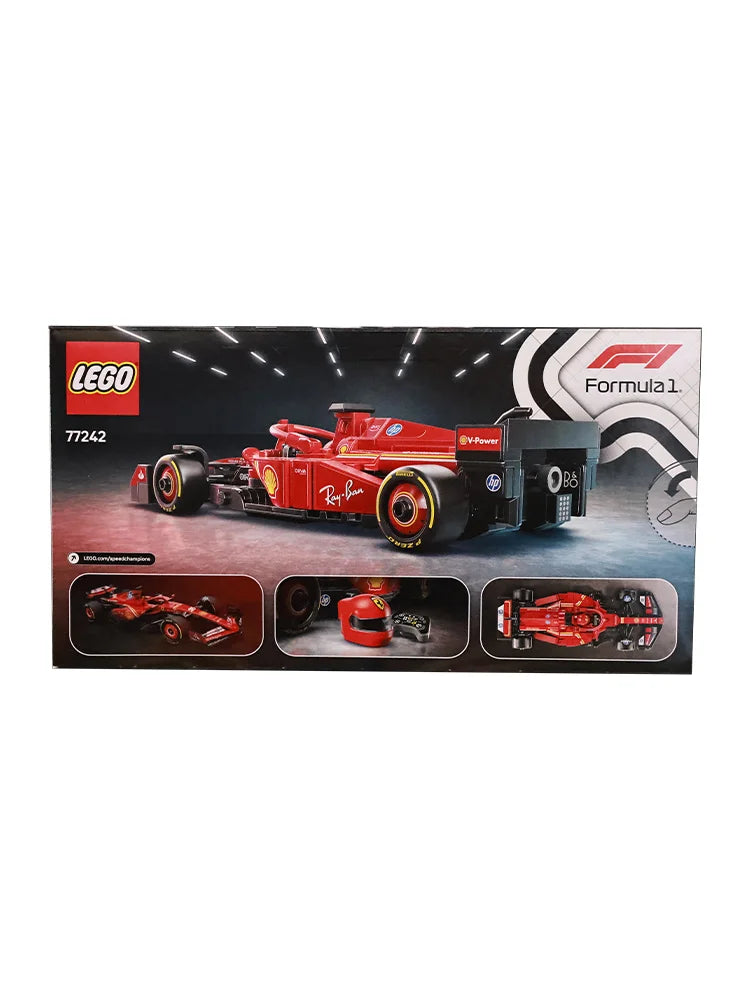 Lego 77242 Ferrari Sf-24 F1 Racing 2025 New Kidsren's Educational Building Toy Building Blocks