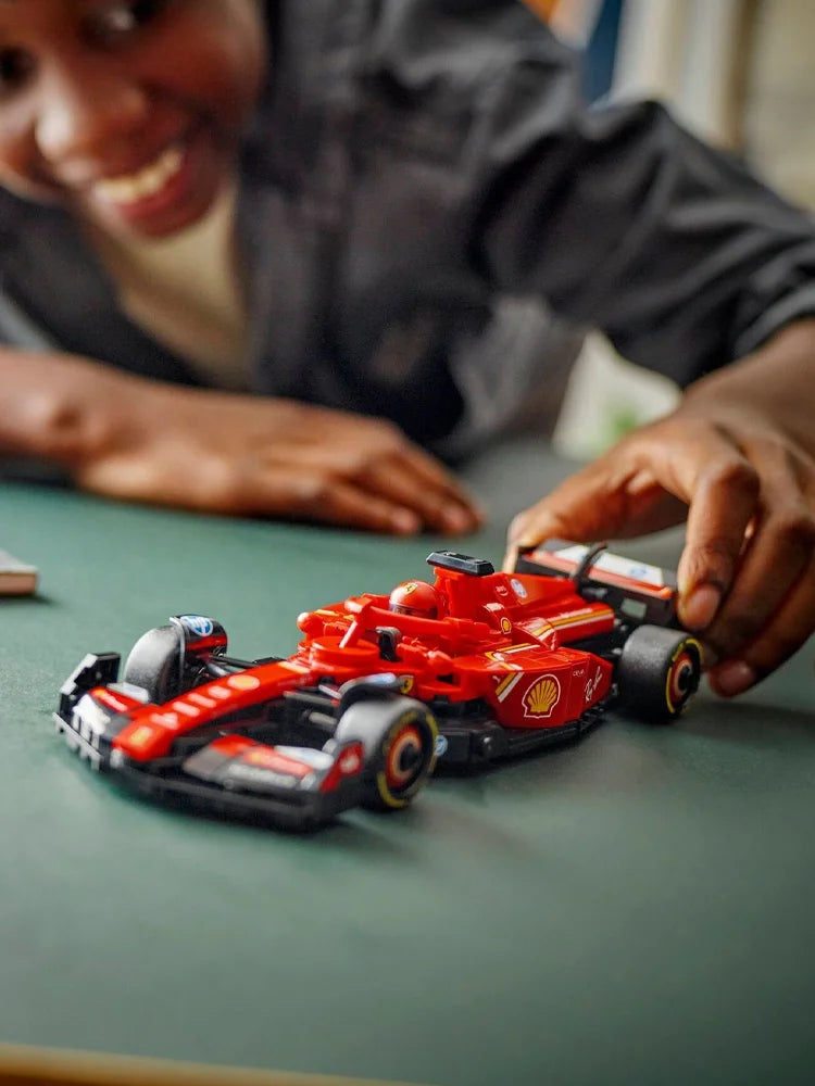 Lego 77242 Ferrari Sf-24 F1 Racing 2025 New Kidsren's Educational Building Toy Building Blocks
