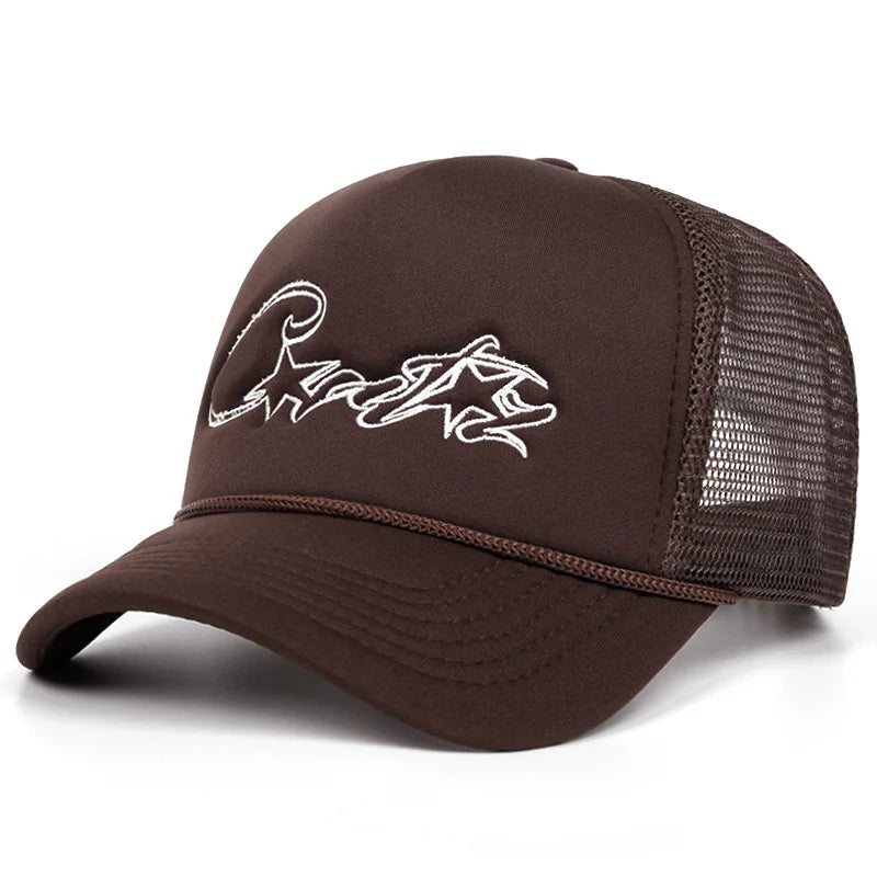 Embroidered Trucker Cap