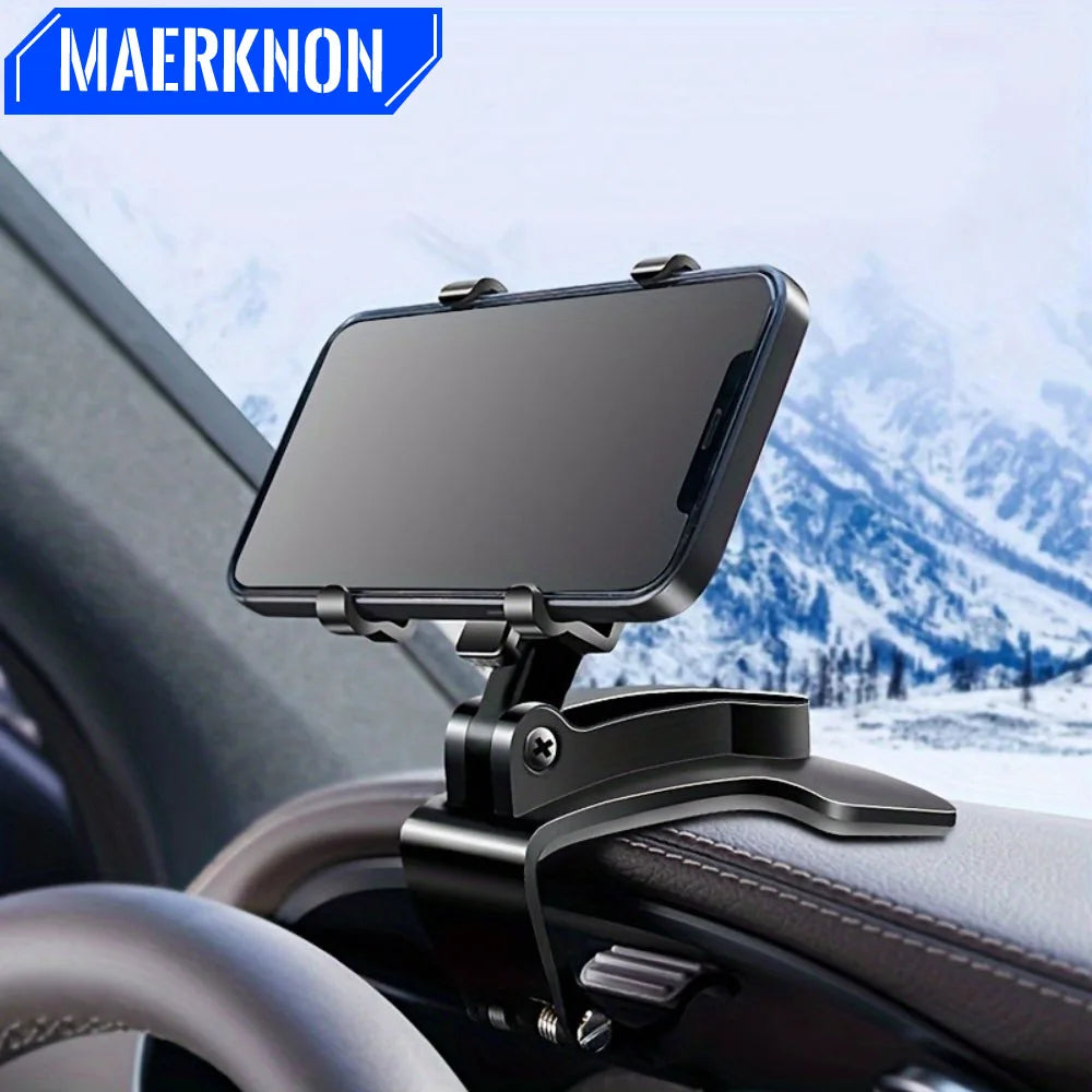 Universal phone support for car edge table 360°