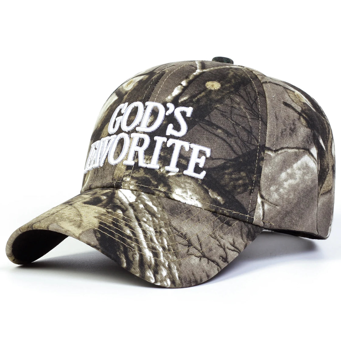 “GOD'S FAVORITE” Embroidered Baseball Cap