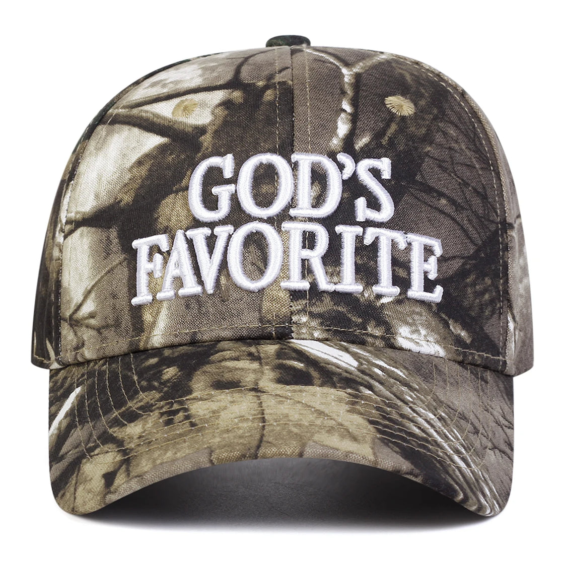 “GOD'S FAVORITE” Embroidered Baseball Cap