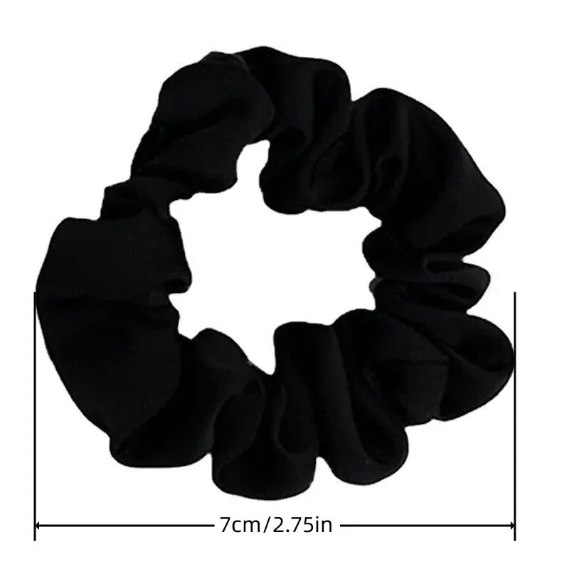 6/12 PCS Elegant women's headband, rubber band, elastic band, softer than silk hair | Satin headband |