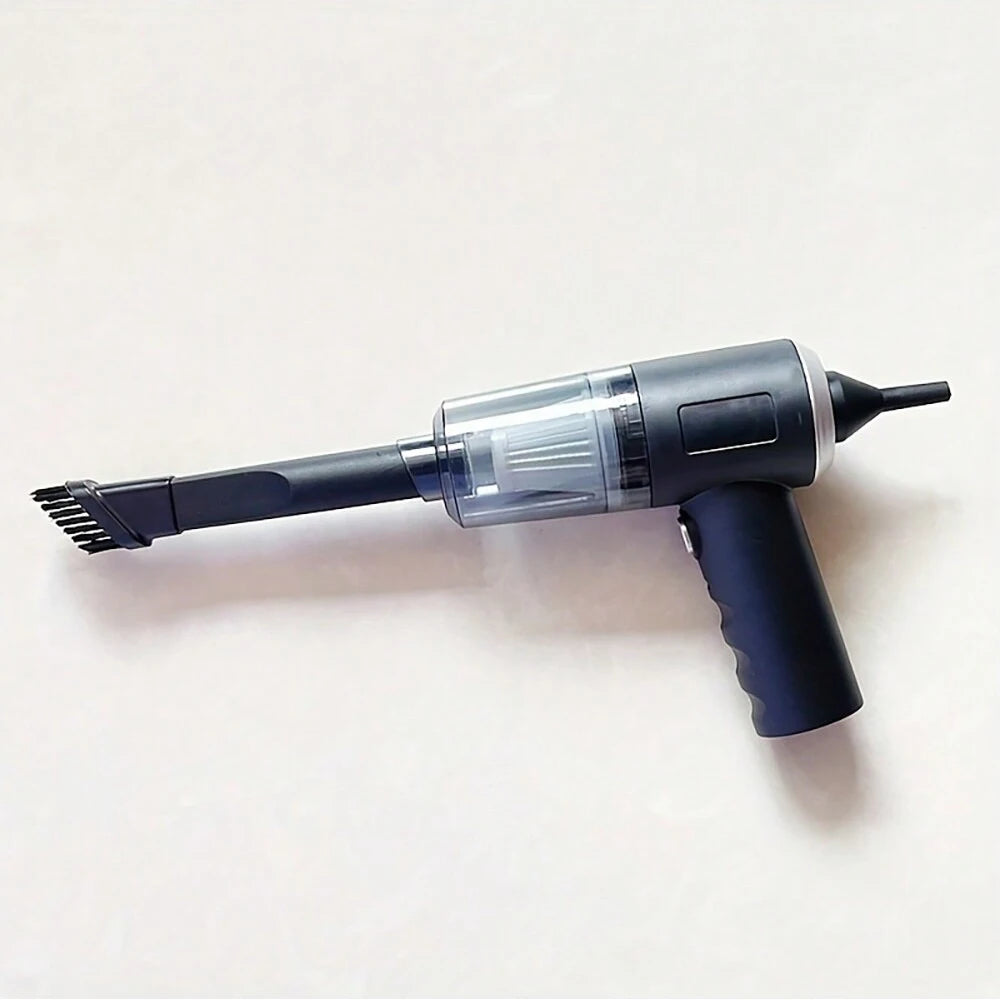 Car Vacuum Cleaner, Wireless Charging, Dual-purpose Suction and Blowing, Small Mini Handheld, High Power for Car Interior