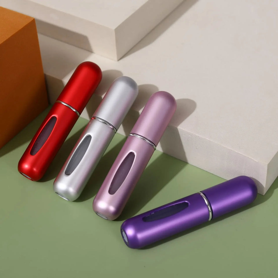 5/8ml Spray Perfume Refillable Bottle Liquid Spray Bottling Dispenser Bottom Charge Portable Travel Cosmetic Sub-Bottle